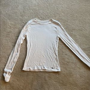 Hollister white long sleeve